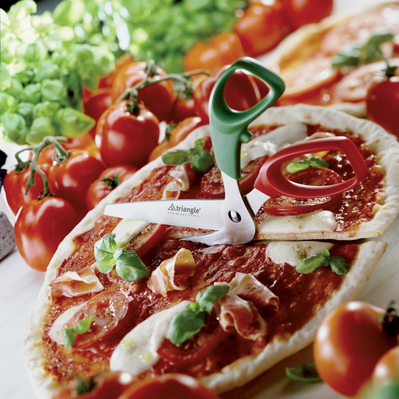 triangle Pizza Scissors - Detachable Stainless Steel Blades - Multi-Functional Kitchen Shears for Pizza & More - Dishwasher Safe - Image 3